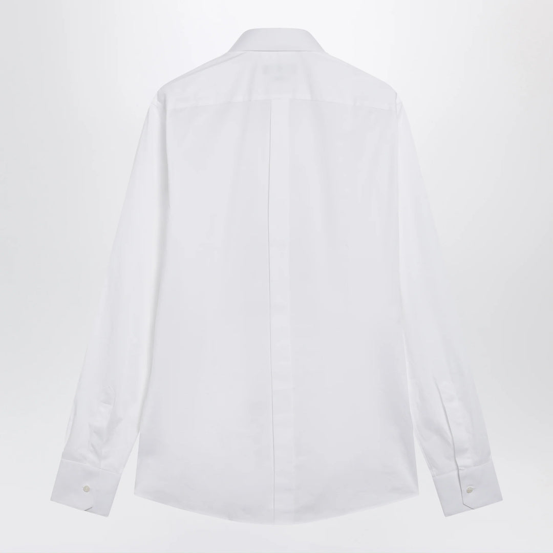 Dolce&amp;Gabbana - Gold Fit stretch poplin shirt in optical white