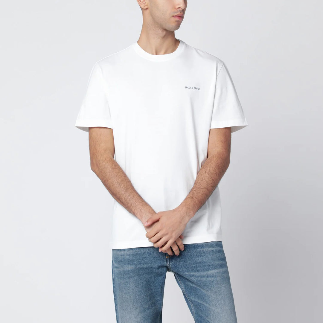 Golden Goose - White cotton T-shirt