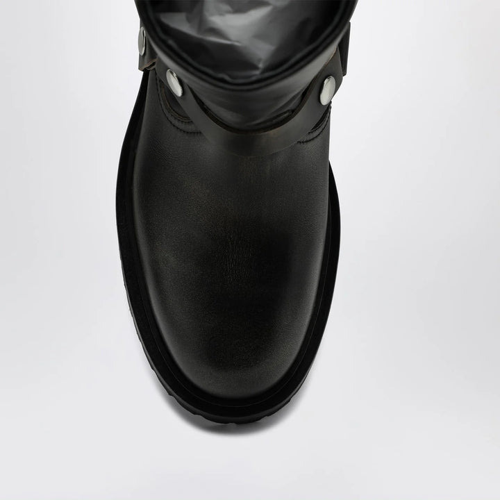 Golden Goose - Kurt boots in black leather with buckle