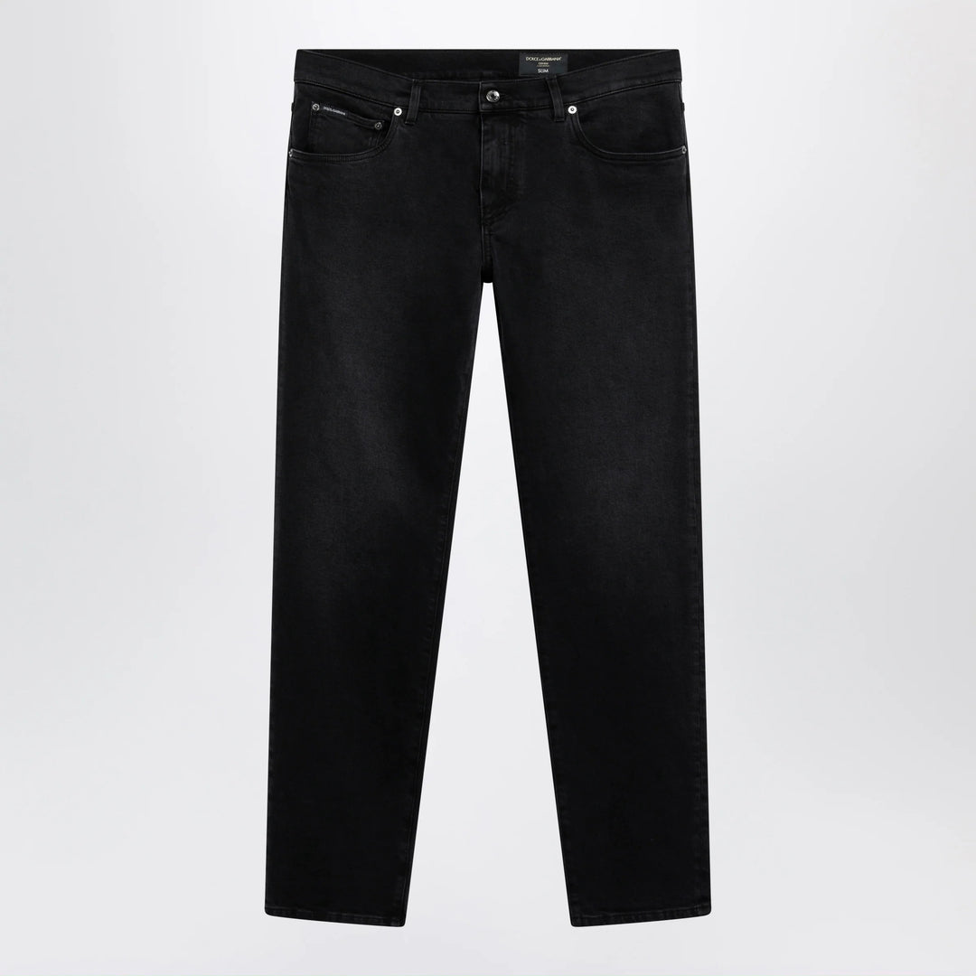 Dolce&amp;Gabbana - Stretch jeans in grey denim