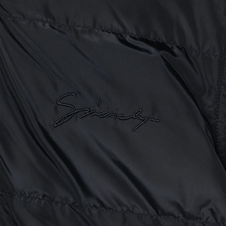 Givenchy - Black puffer jacket with G print