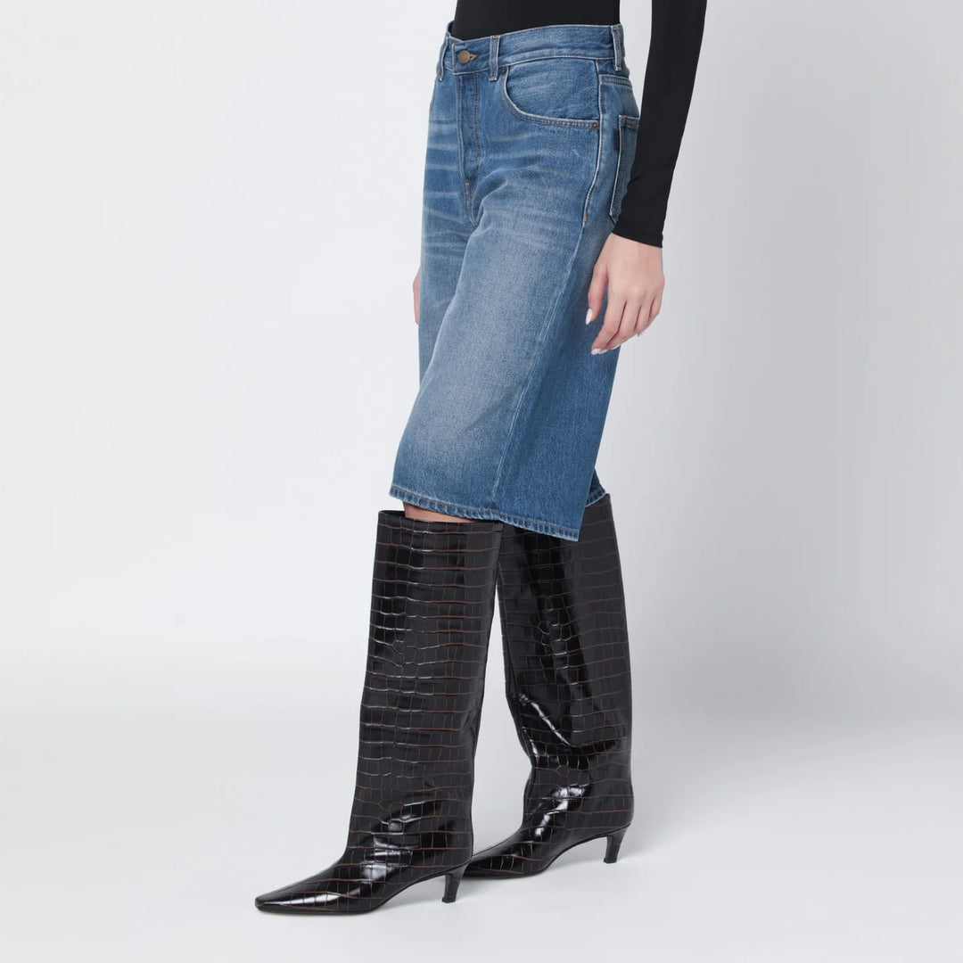 HAIKURE - Blue Becky bermuda shorts