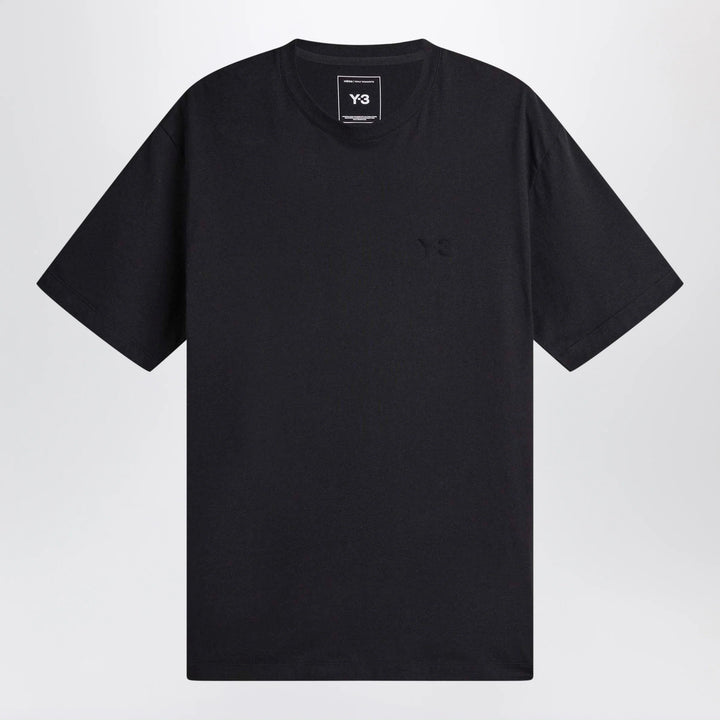 adidas Y-3 - Black T-shirt with logo