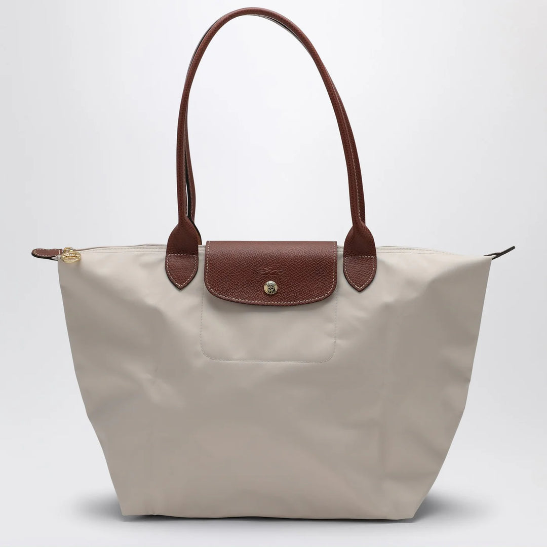 Longchamp - Paper-coloured Le Pliage Original L bag