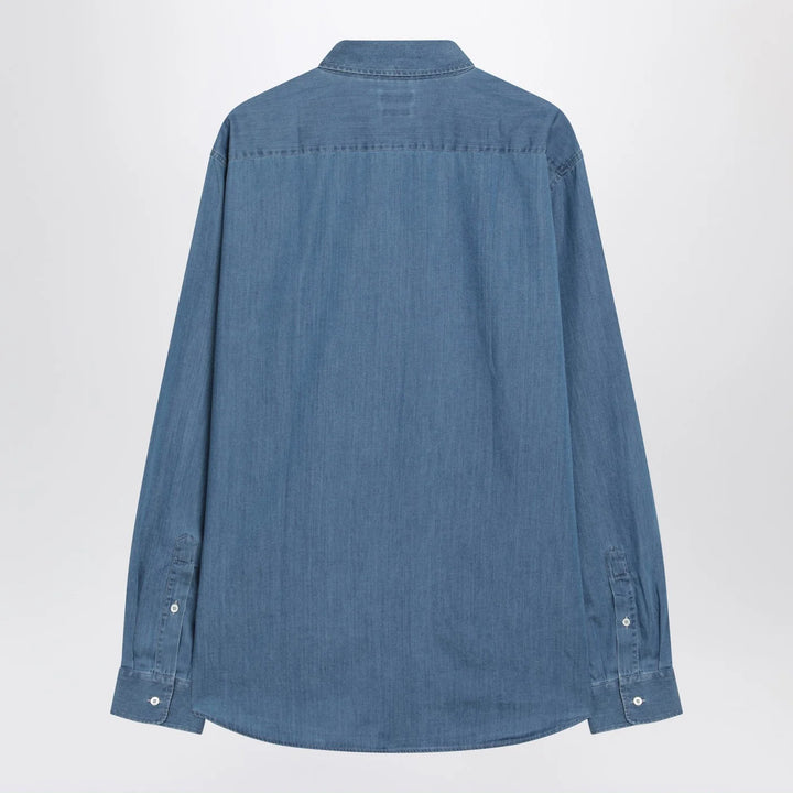 Brunello Cucinelli - Light blue Easy Fit denim shirt