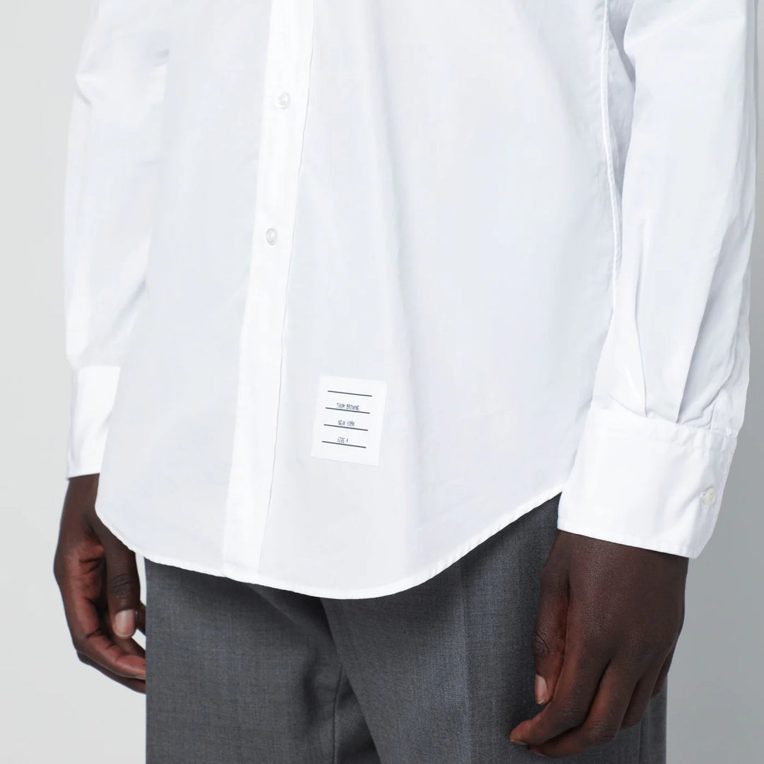 Thom Browne - White button-down cotton shirt