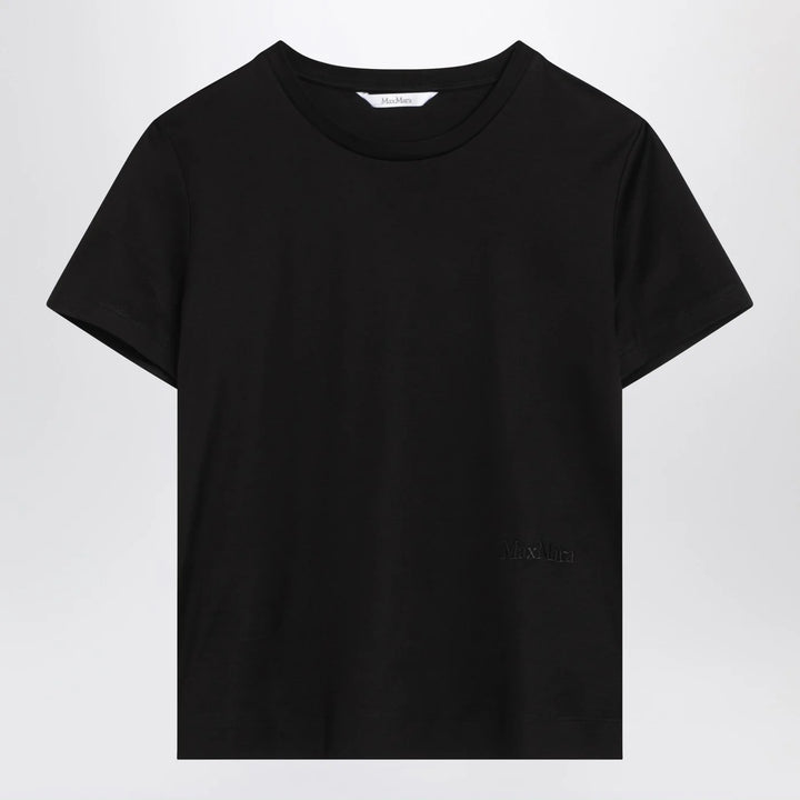 Max Mara - Black cotton T-shirt