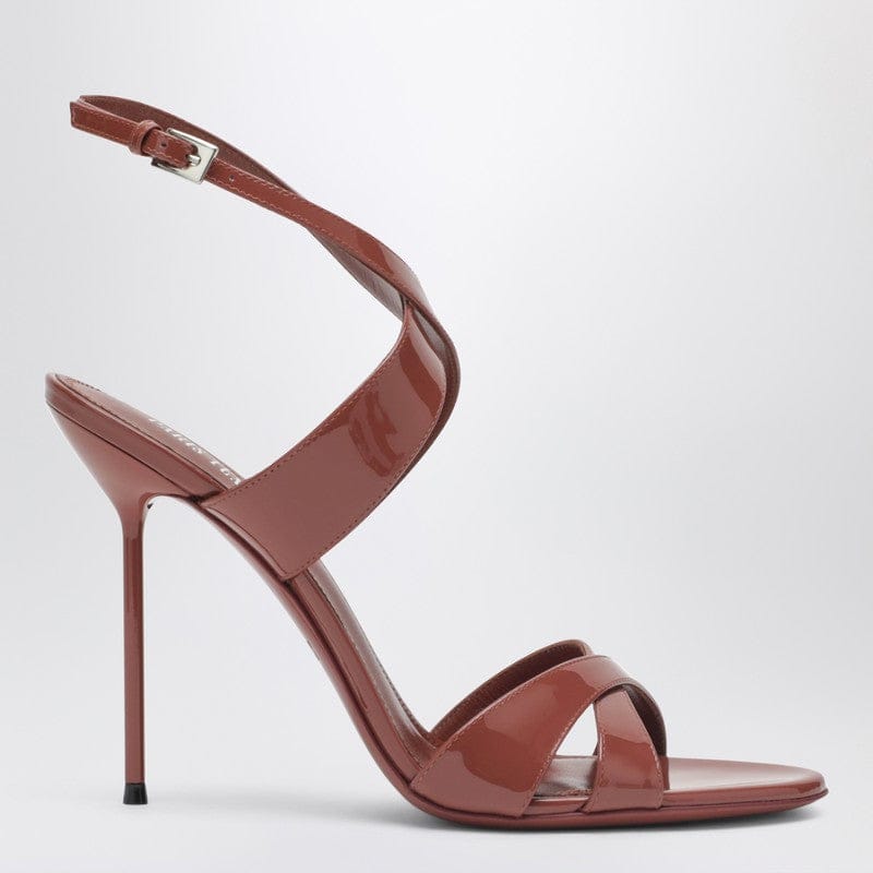 Shoes Paris Texas - Lidia sandals in Desert Rose patent leather - 38 IT Brand