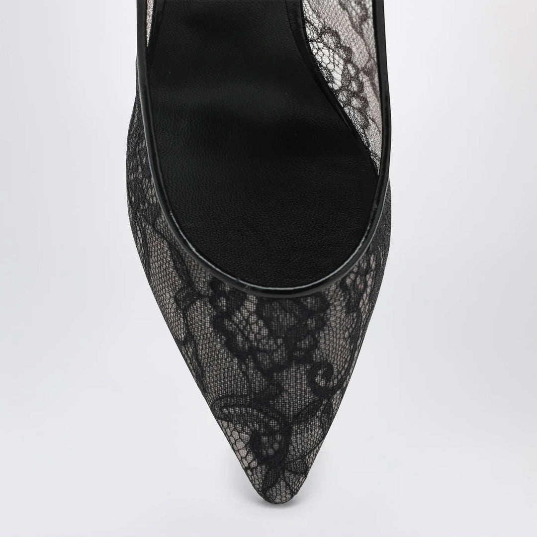 Jimmy Choo - Romy 85 pumps in lace with logo