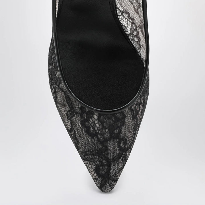 Jimmy Choo - Romy 85 pumps in lace with logo