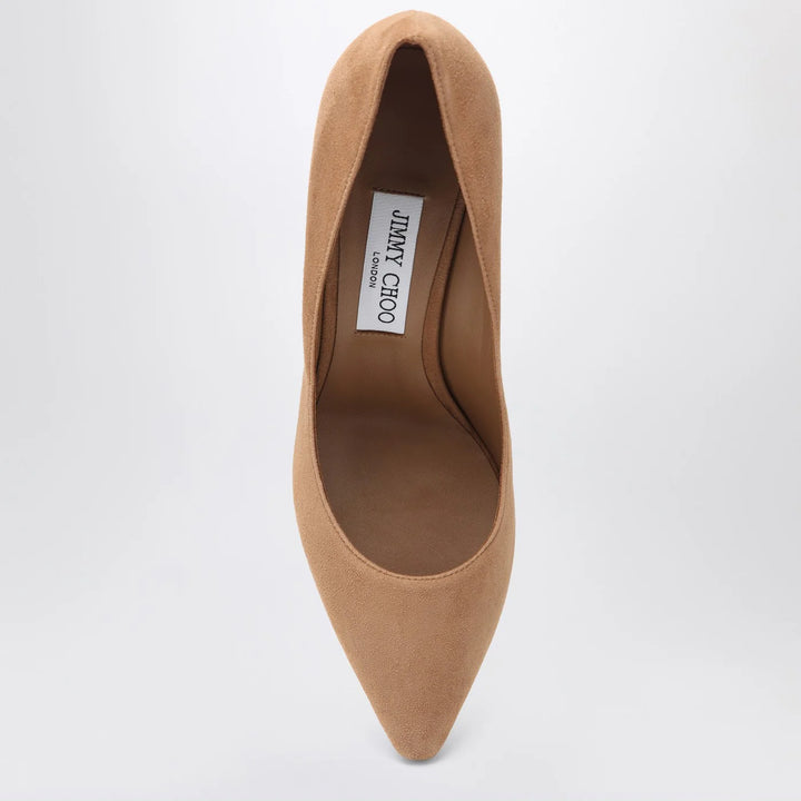 Jimmy Choo - Romy 85 pumps in toffee colour suede