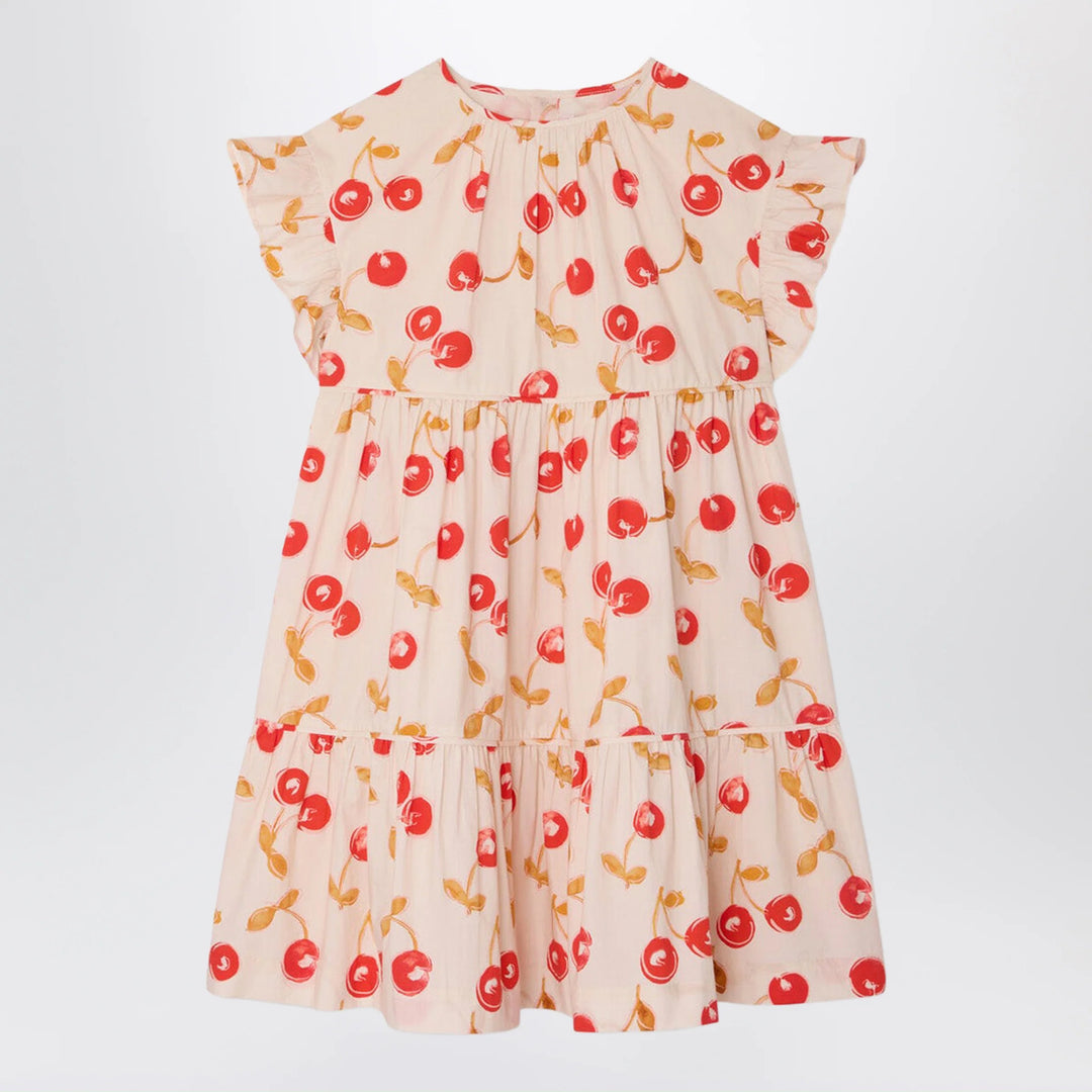 Bonpoint - Leontine écru dress with ruffles