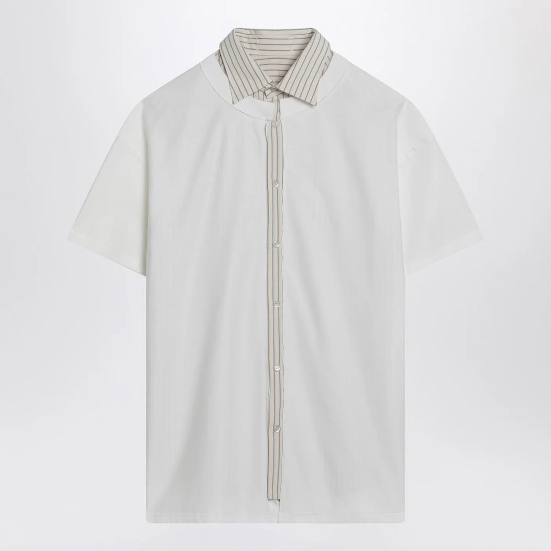 Maison Margiela - White reversed shirt T-shirt