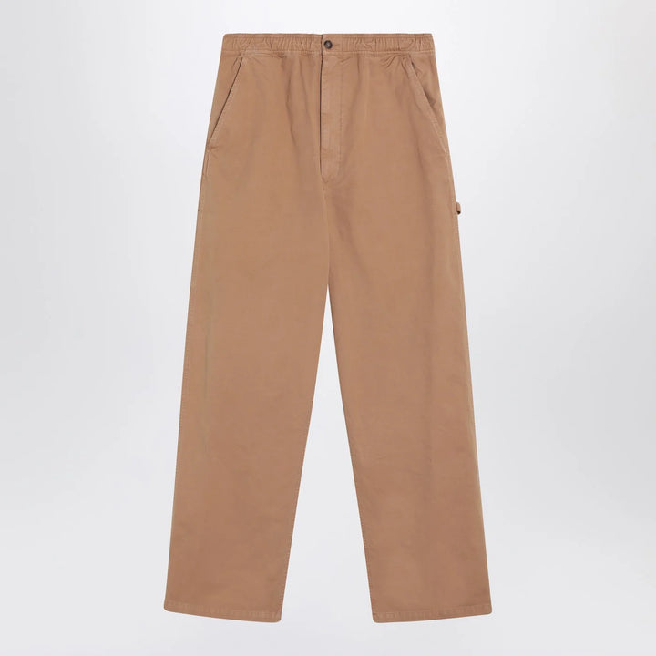 MM6 Maison Margiela - Baggy/loose ochre cotton pants