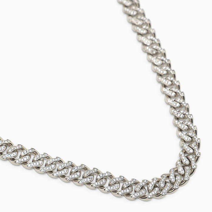 Emanuele Bicocchi - 925 silver chain necklace with crystals