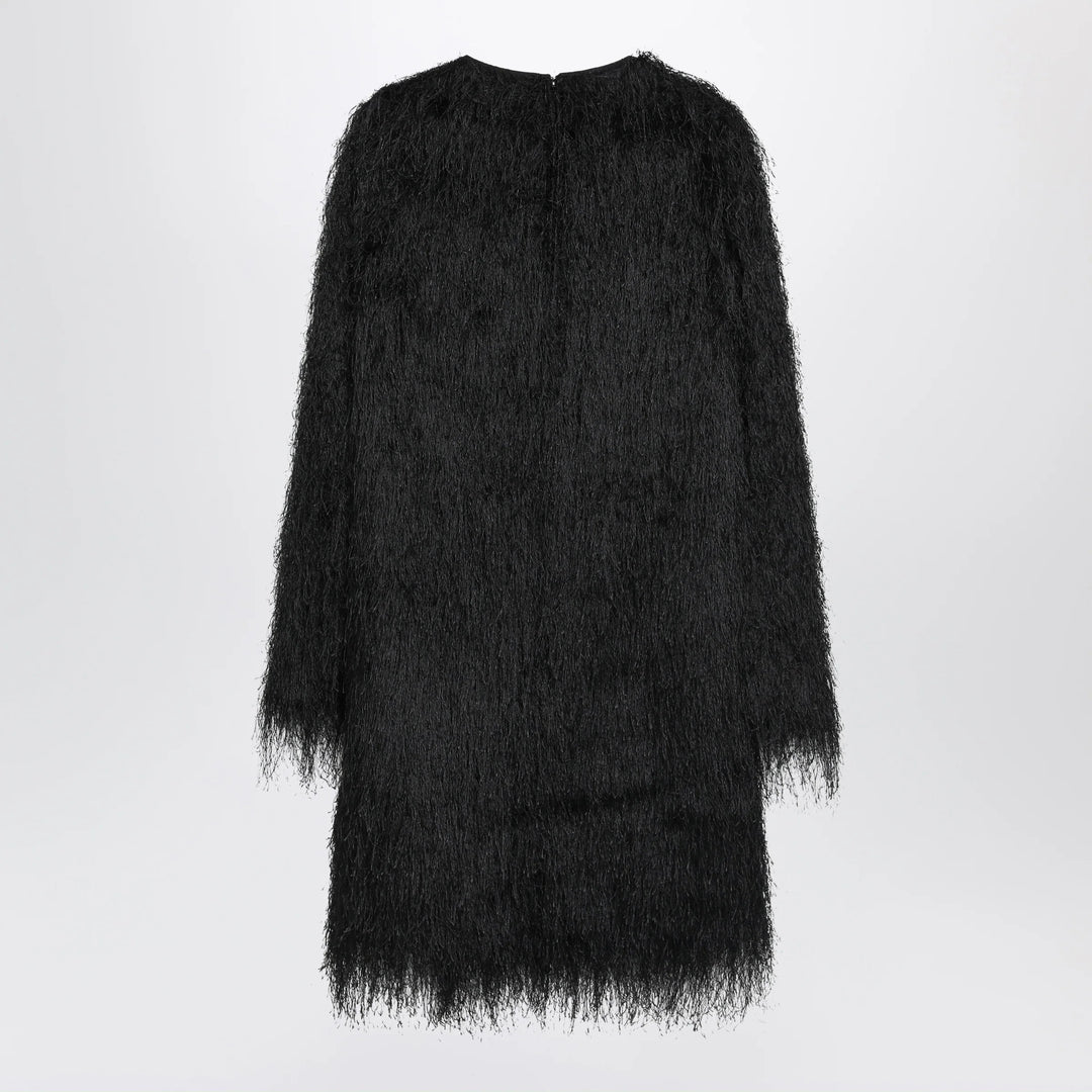 LouLou De Saison - Black Tina fringed dress