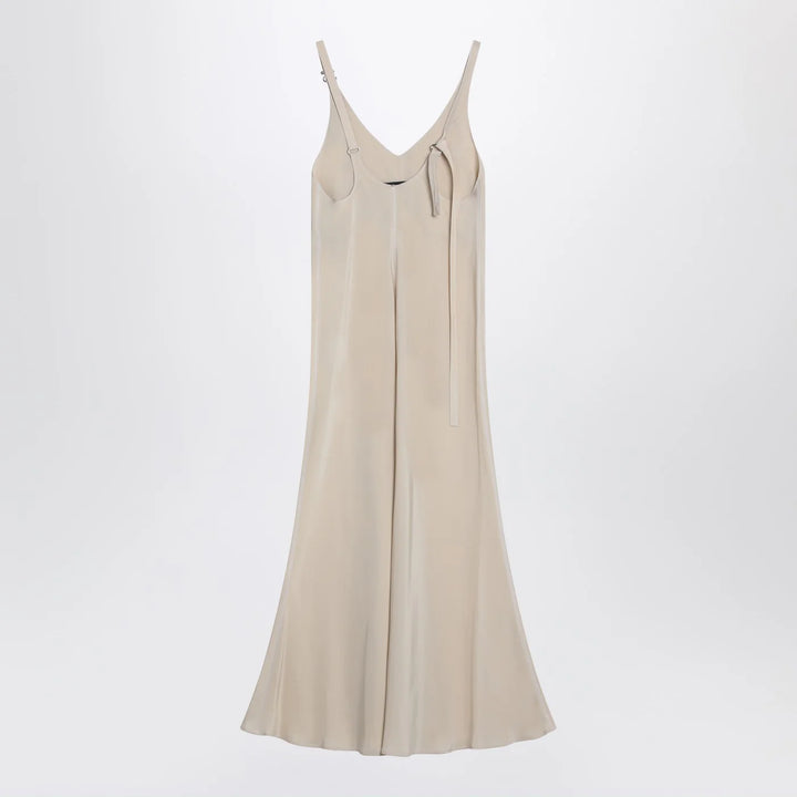 Sportmax - Ivory dress with adjustable strap