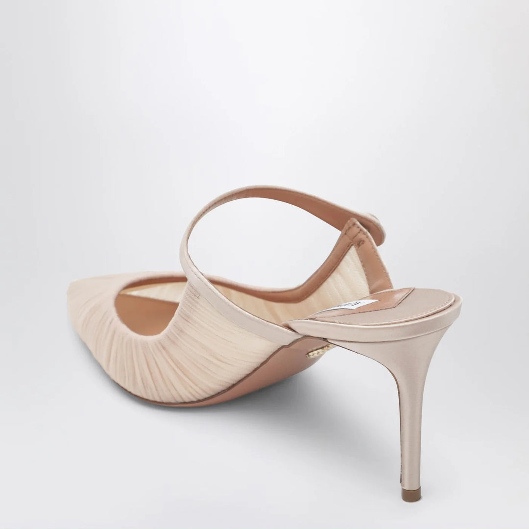 Aquazzura - Voile Mule 75 powder pink