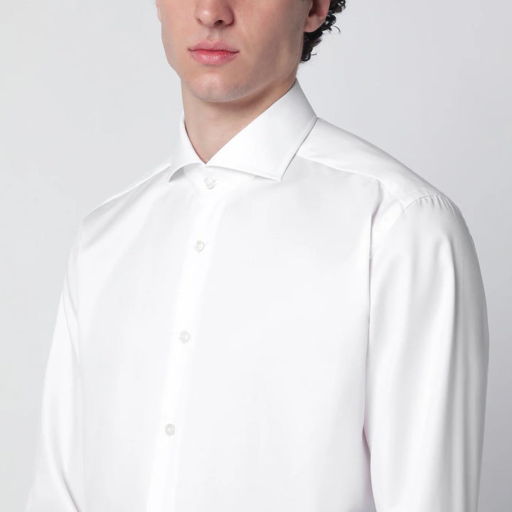XACUS - White Travel Tailor Fit shirt
