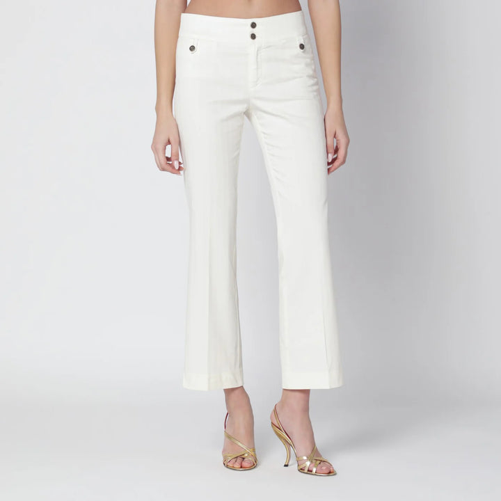 ETRO - White cotton trousers