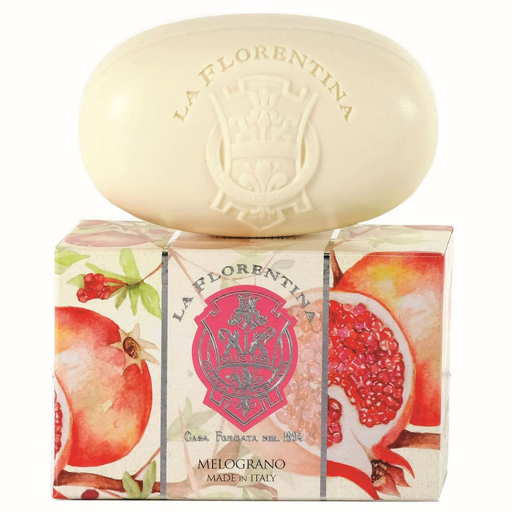 La Florentina 300g Bar Soap Gift Boxed La Florentina Pomegranate Bar Soap 300g Set of 3Pcs Brand