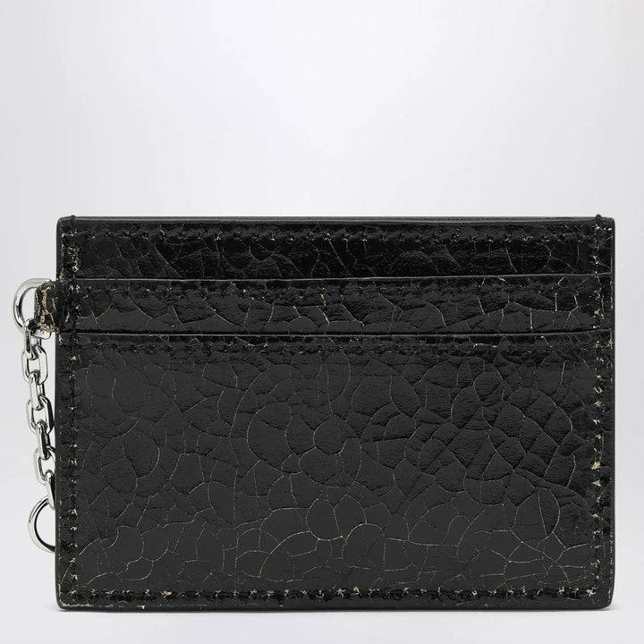 Alexander McQueen - T-Bar credit card holder black/caramel Brand Apparel &amp; Accessories TU