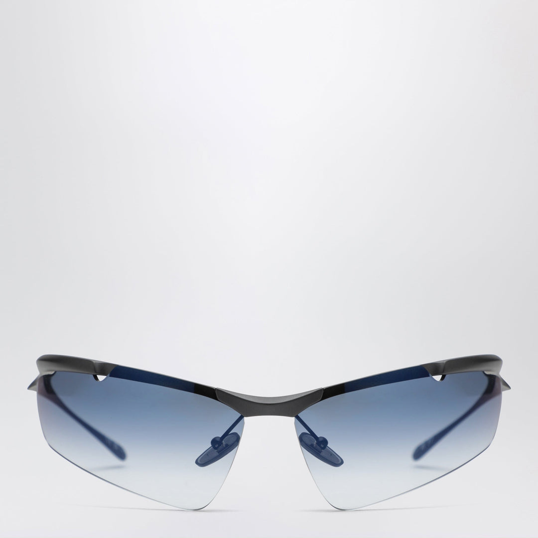 Apparel & Accessories TU Balenciaga - Cat-Eye Boomerang Mirror Blue sunglasses Brand