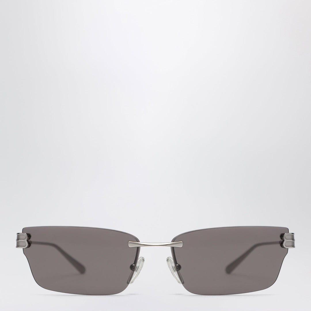 Apparel & Accessories TU Balenciaga - Gossip rectangular Silver/Black sunglasses Brand