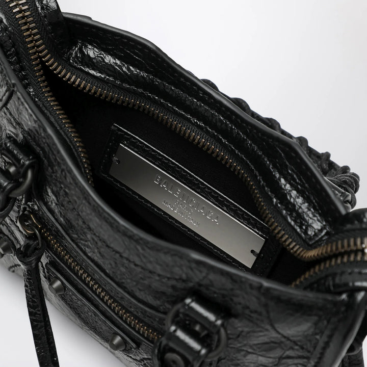 Balenciaga - Le City Nano leather handbag in black Brand Apparel &amp; Accessories U