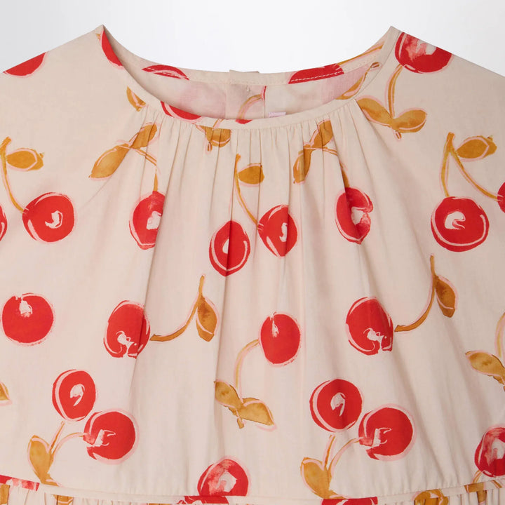 Bonpoint - Leontine écru dress with ruffles Brand Apparel &amp; Accessories