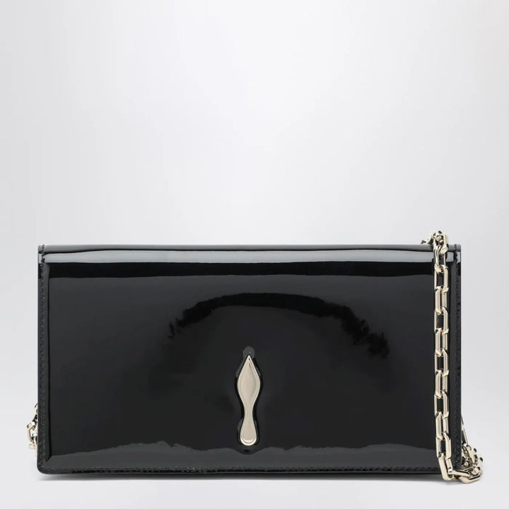 Christian Louboutin - Bettina black patent clutch Brand Apparel &amp; Accessories TU