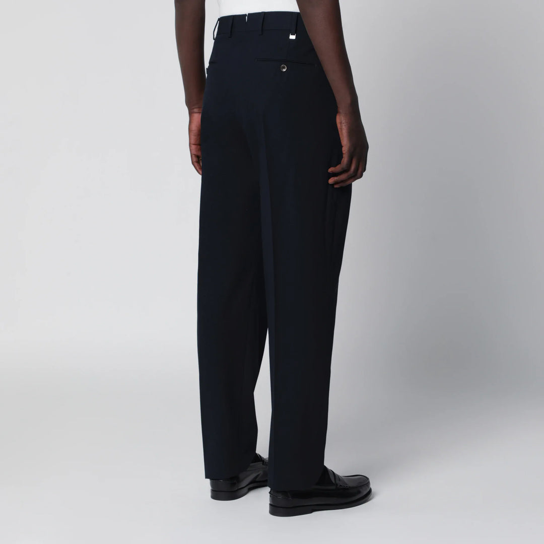 PT Torino - Blue cotton trousers Brand Apparel &amp; Accessories > Clothing > Pants