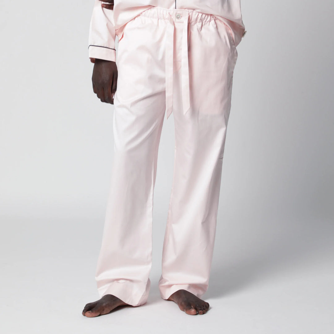 Tekla - Light pink pajama trousers Brand Apparel & Accessories > Clothing > Pants S