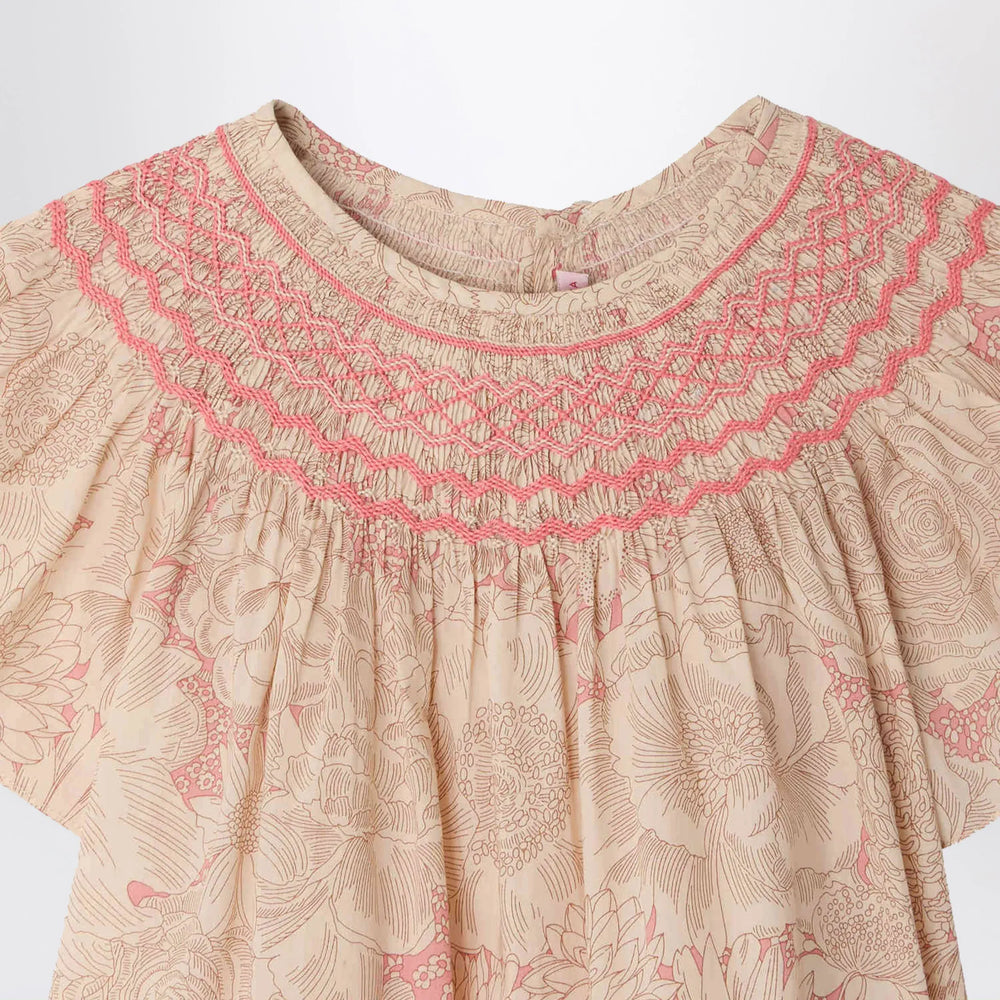 Bonpoint - Adelice pink blouse in Liberty fabric Brand Apparel & Accessories > Clothing > Shirts & Tops