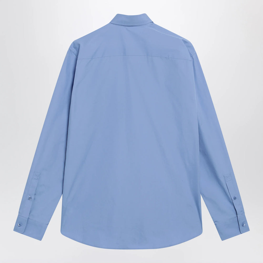 Burberry - Cornflower blue cotton poplin shirt Brand Apparel & Accessories > Clothing > Shirts & Tops