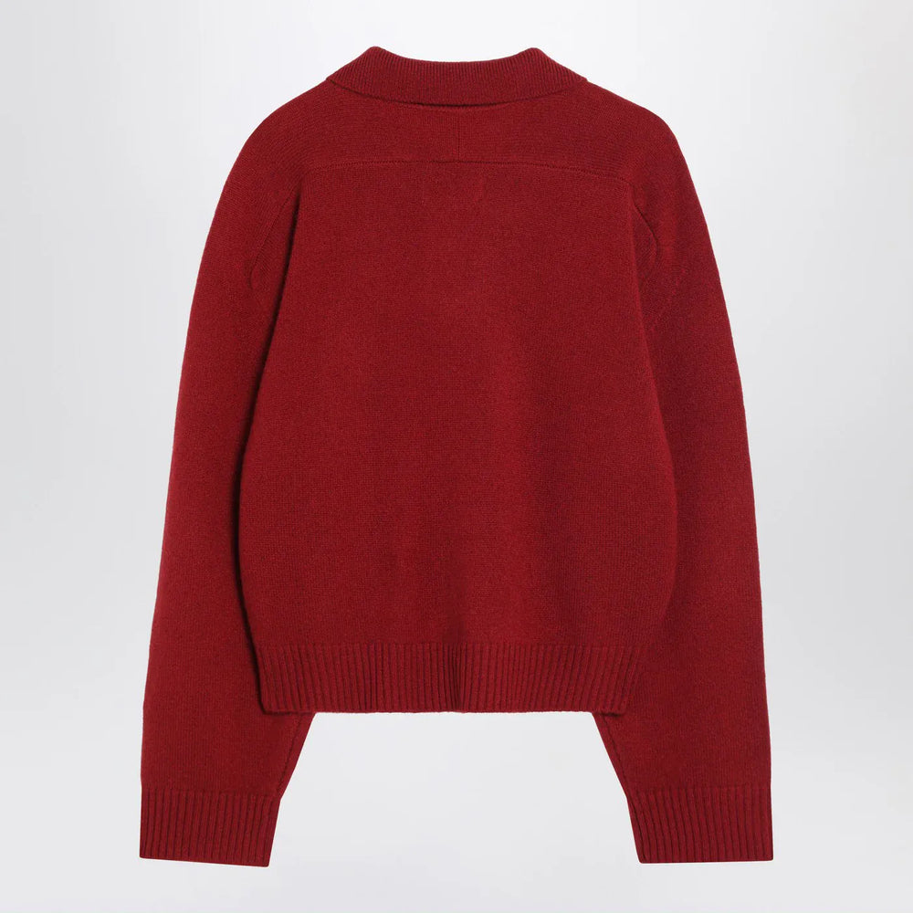 LouLou De Saison - Burgundy cashmere sweater Brand Apparel & Accessories > Clothing > Shirts & Tops M