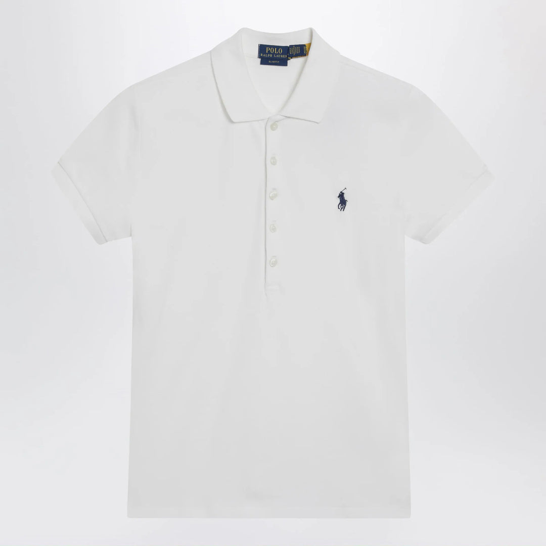Polo Ralph Lauren - White Slim-Fit polo shirt Brand Apparel &amp; Accessories > Clothing > Shirts &amp; Tops S