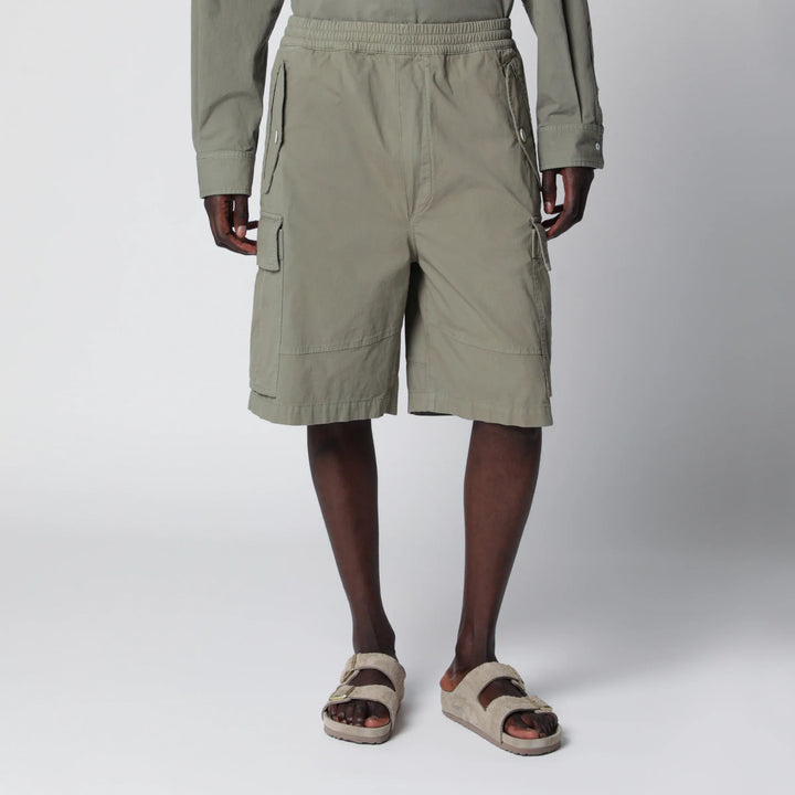 Dsquared2 - D2 Cargo ripstop cotton cargo shorts in oak Brand Apparel &amp; Accessories > Clothing > Shorts 46 IT