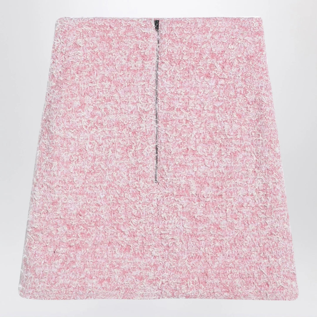 Balenciaga - Pink cotton blend tweed mini skirt Brand Apparel &amp; Accessories > Clothing > Skirts M
