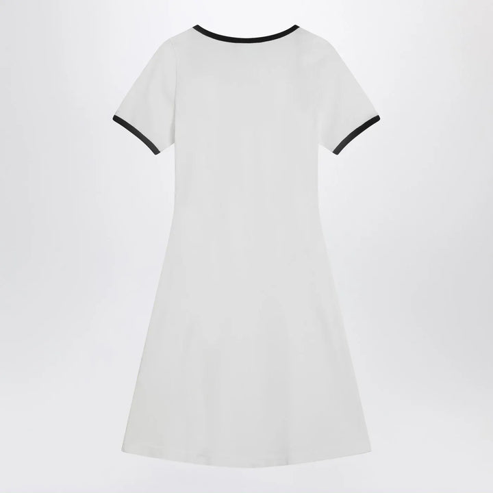 Courrèges - Black/white mini dress in cotton Brand Apparel &amp; Accessories XS