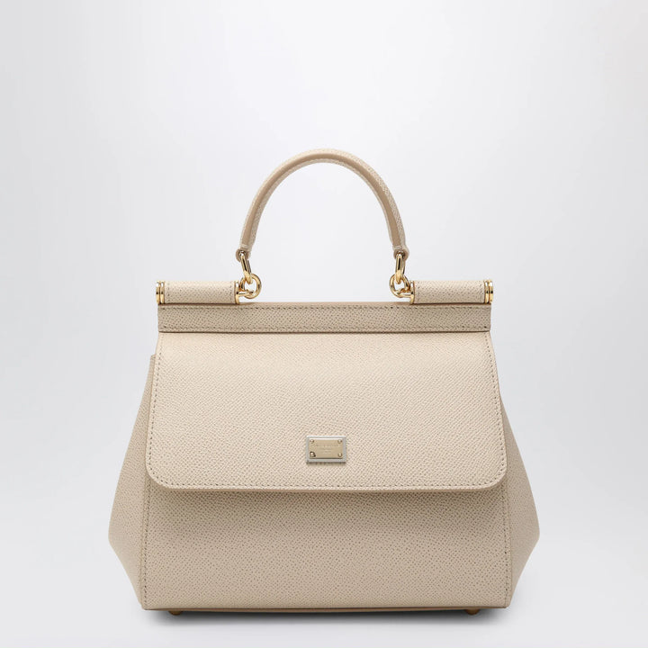 Dolce&amp;Gabbana - Medium Sicily handbag in nude pink Brand Apparel &amp; Accessories