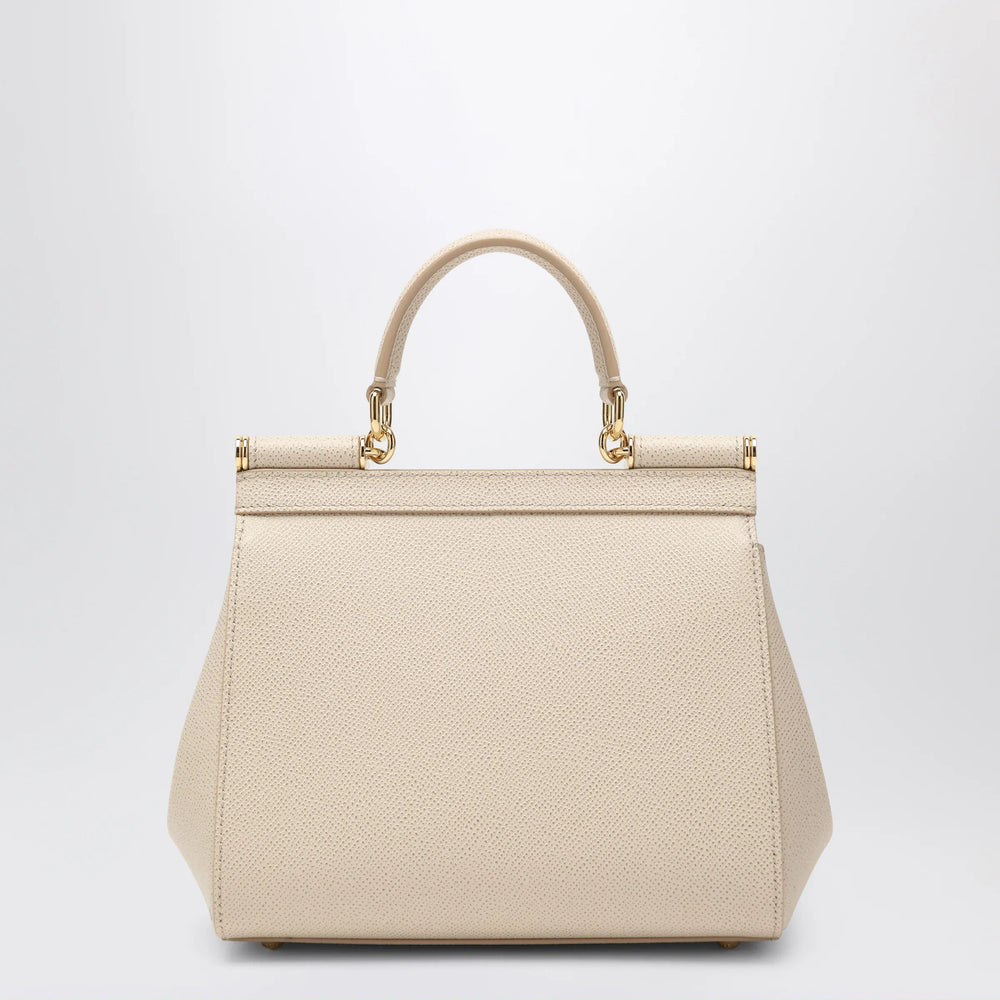 Dolce&Gabbana - Medium Sicily handbag in nude pink Brand Apparel & Accessories
