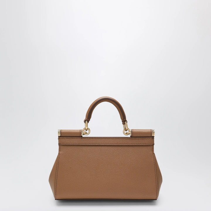 Dolce&amp;Gabbana - Small Sicily handbag in caramel Brand Apparel &amp; Accessories U