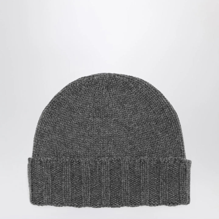 Drumohr - Grey cashmere beret Brand Apparel &amp; Accessories 46 IT