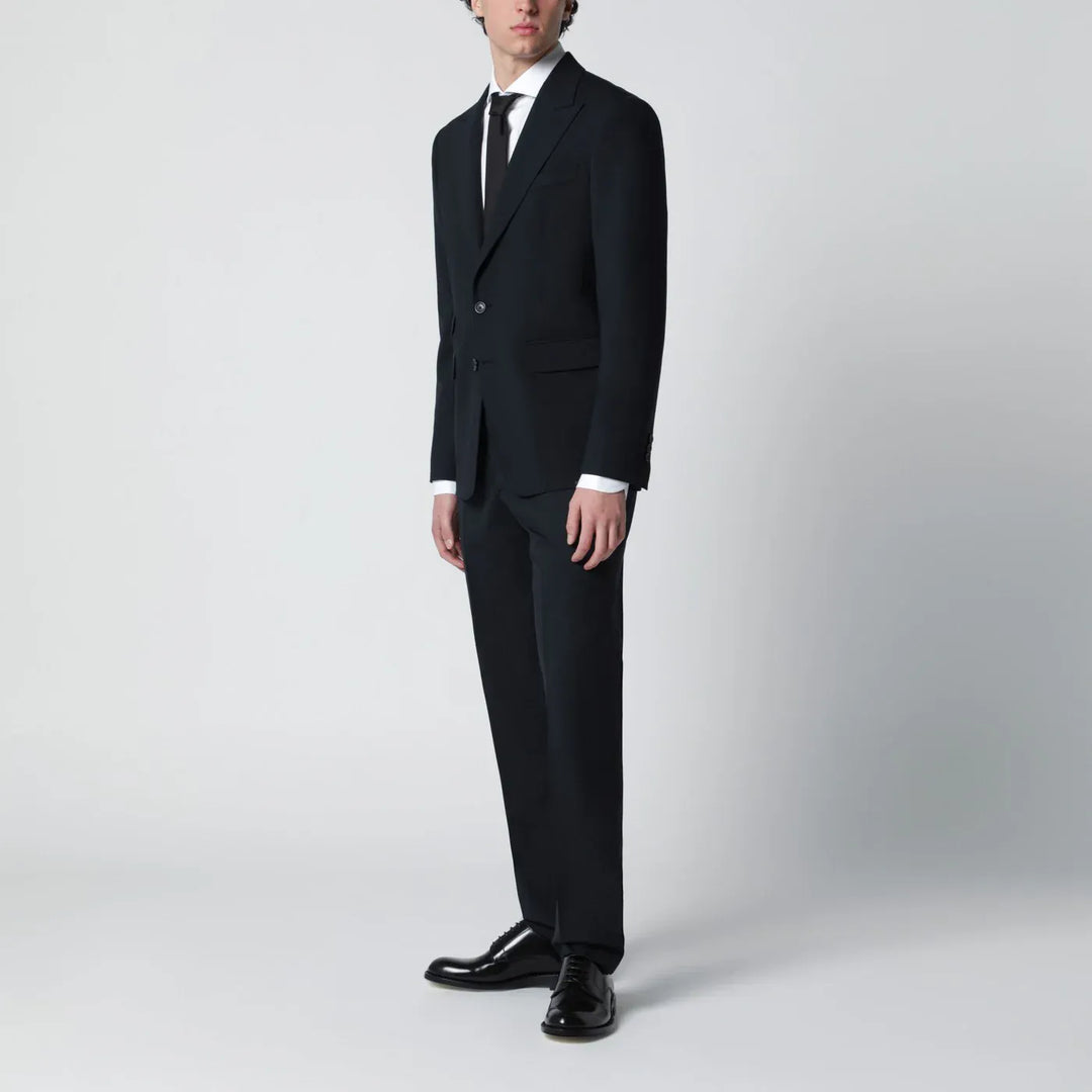 Dsquared2 - Navy blue single-breasted suit in wool blend Brand Apparel &amp; Accessories 48 IT