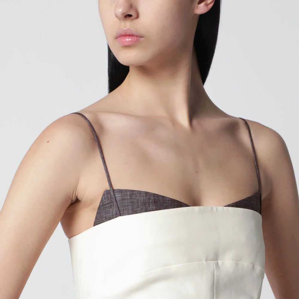 Entire Studios - Cotton mini dress with straps Brand Apparel & Accessories