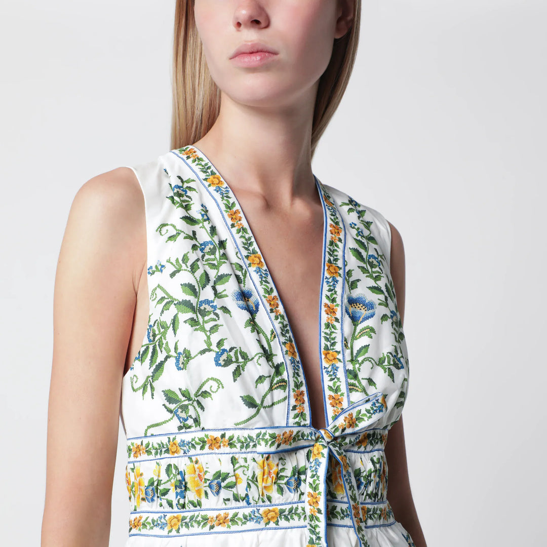 FARM Rio - Ivory Emily mini dress with floral print Brand Apparel &amp; Accessories