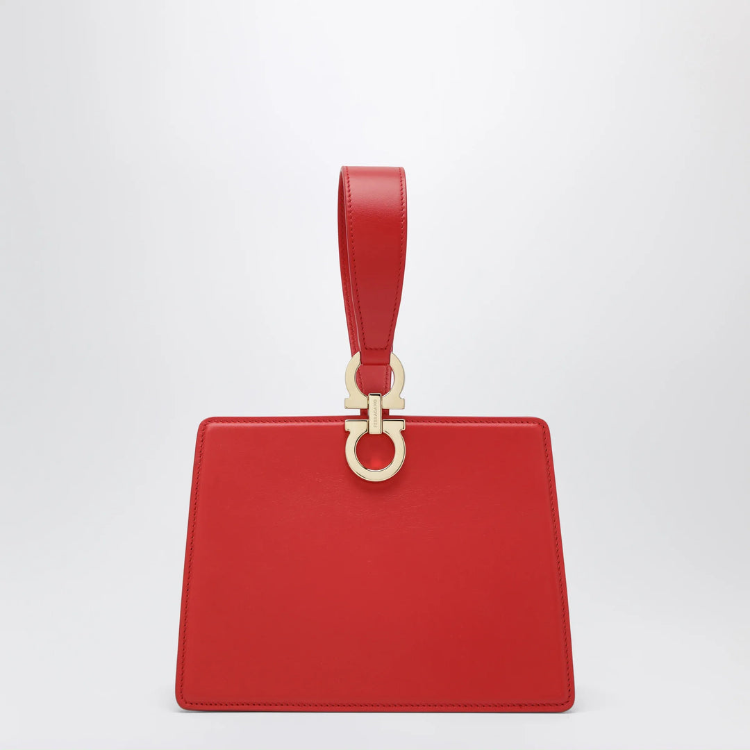 Ferragamo - Red double Gancini mini clutch Brand Apparel &amp; Accessories TU