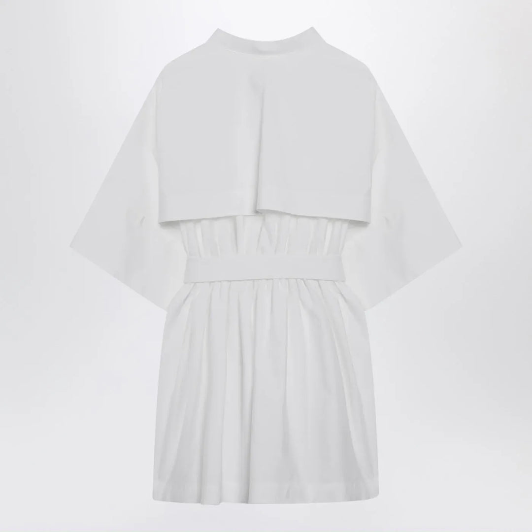 Givenchy - Mini chemisier dress in white poplin Brand Apparel &amp; Accessories