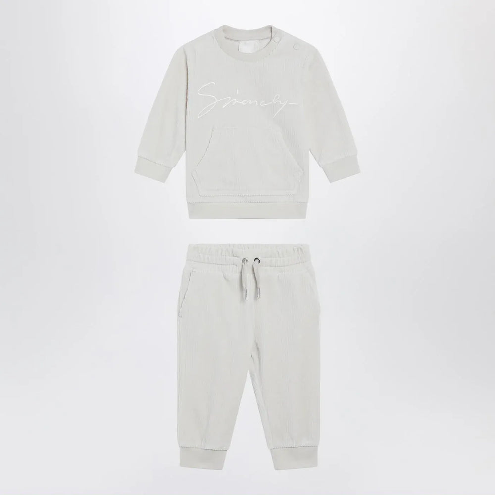 Givenchy - White velvet two-piece outfit Brand Apparel & Accessories 2A